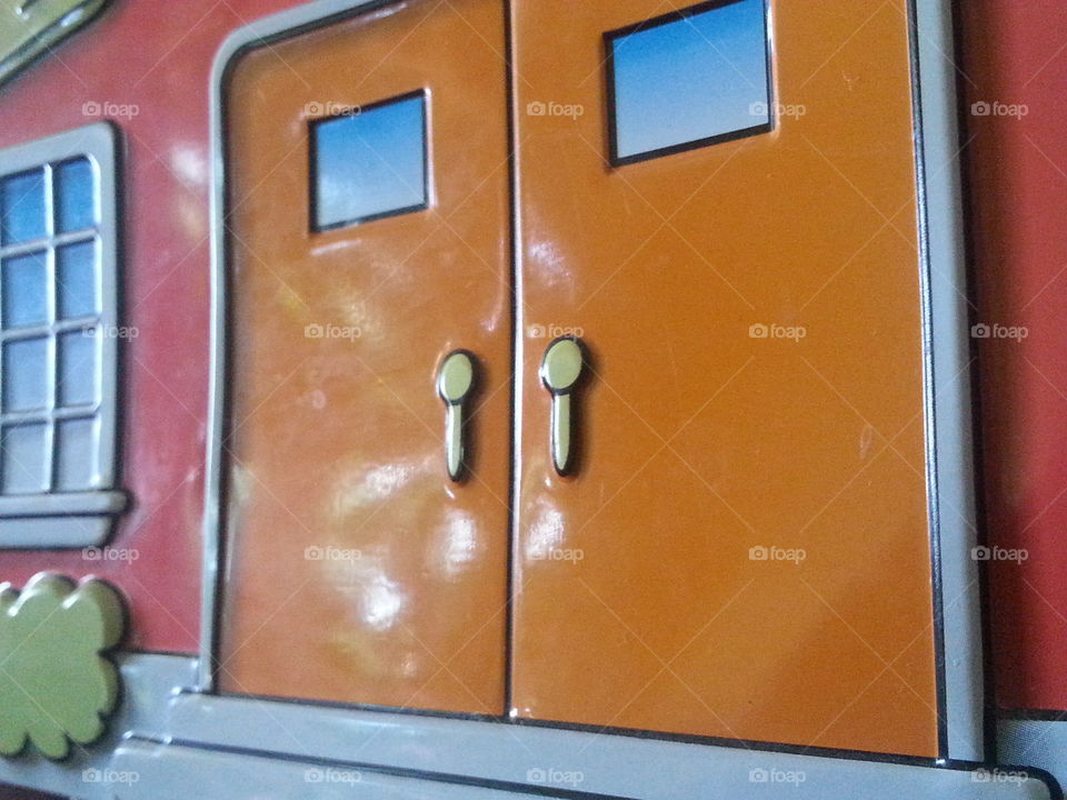 Plastic doors