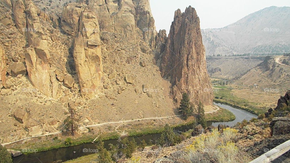 Smith Rock State Park. Central Oregon