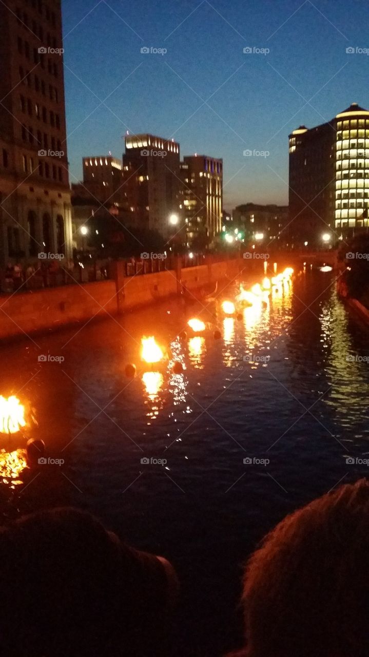 Water fire