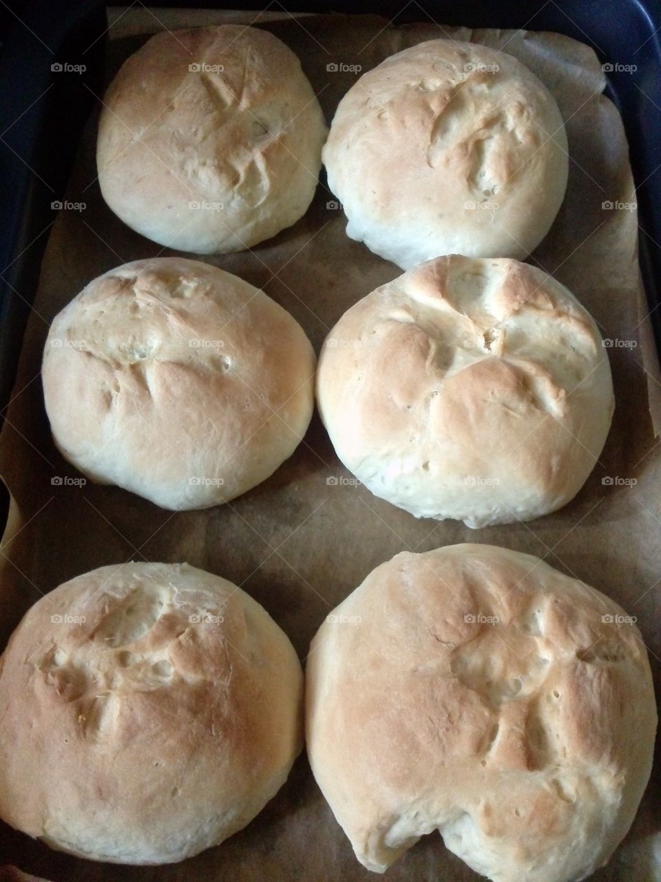 DIY bread rolls