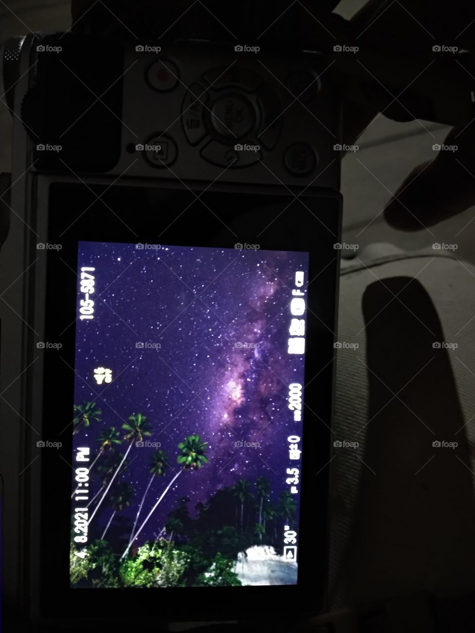 files stored on the camera