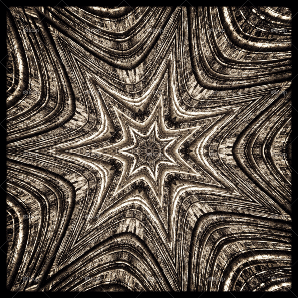 pattern wood tree stars by jbrinkler