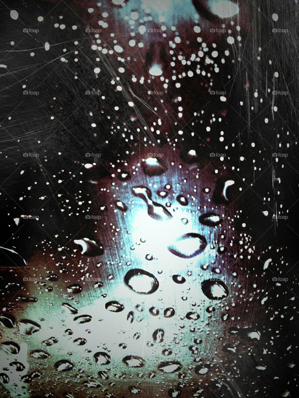 The Sky Cries. Just loved the way the light's hit the rain drops on the window.