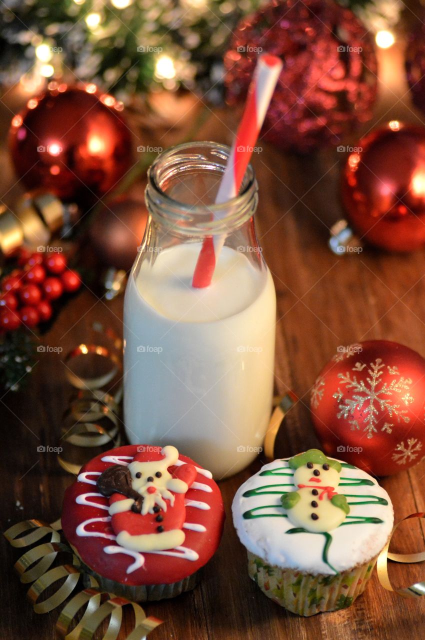 Preparing snacks for Santa