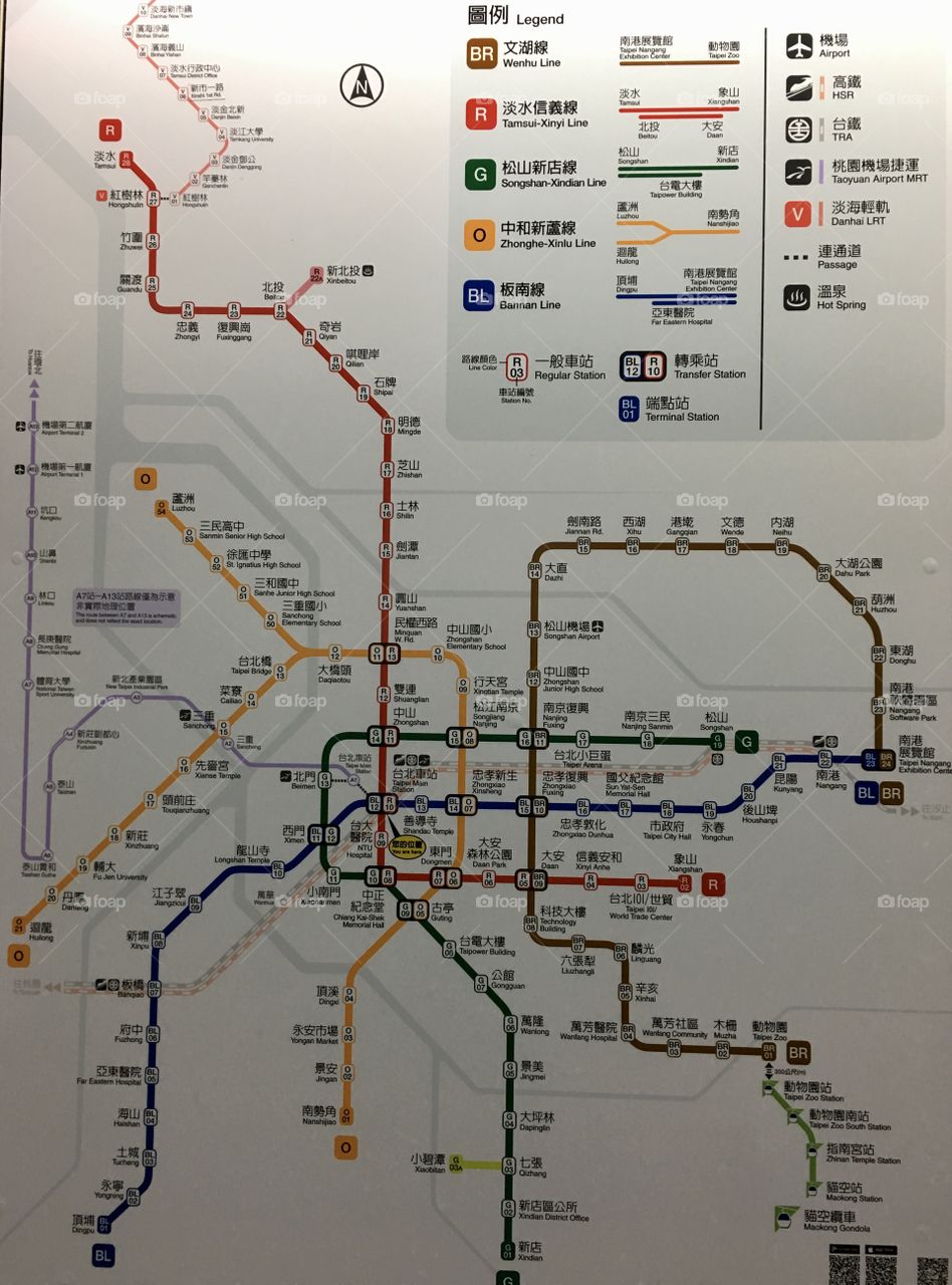 This is how our subway works, Commute with ease of mind with man-made structure. Train in any part of Taiwan