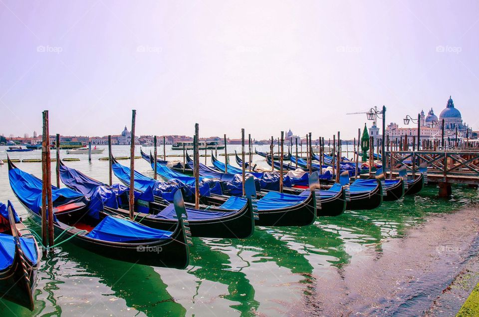 Gondolas of Venice