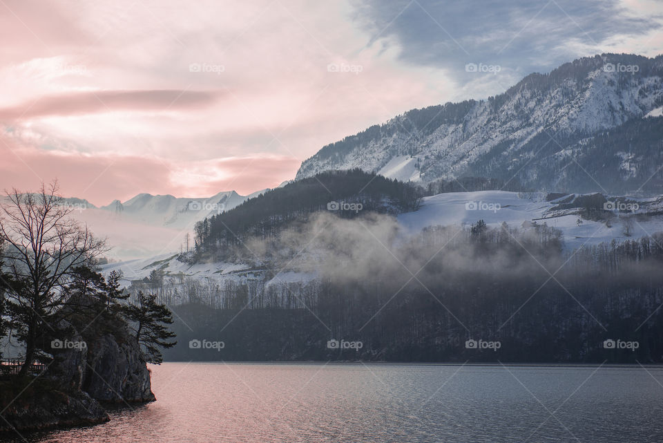 Lake Lucerne in Switzerland