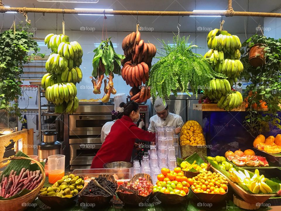 Fruit stall