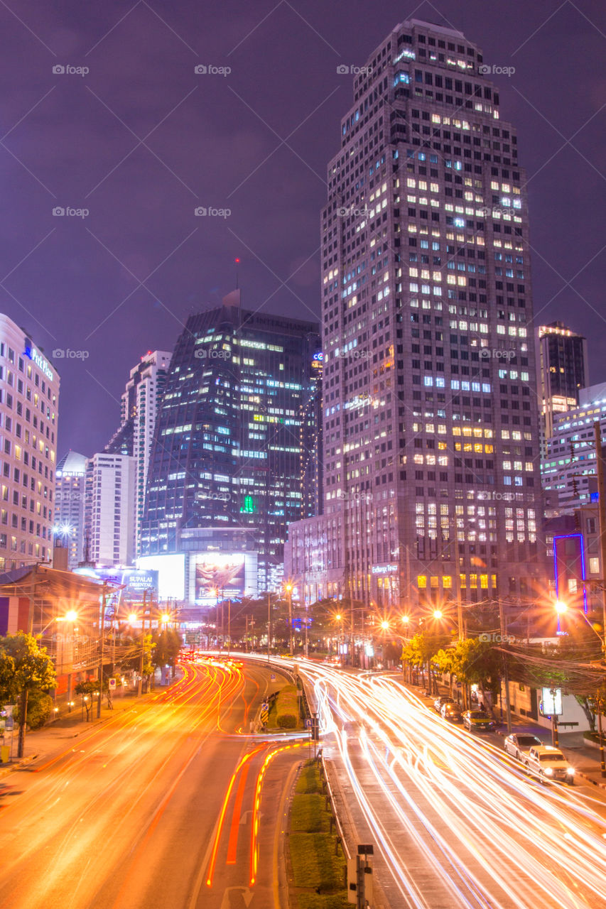 Traffic in Bangkok 