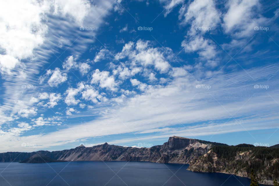 Crater Lake Sky