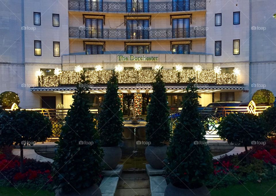 The Dorchester London at Christmas