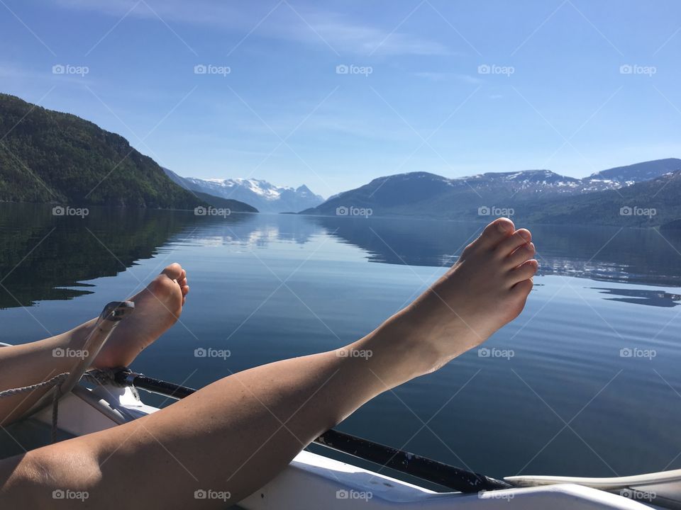 At the fjord