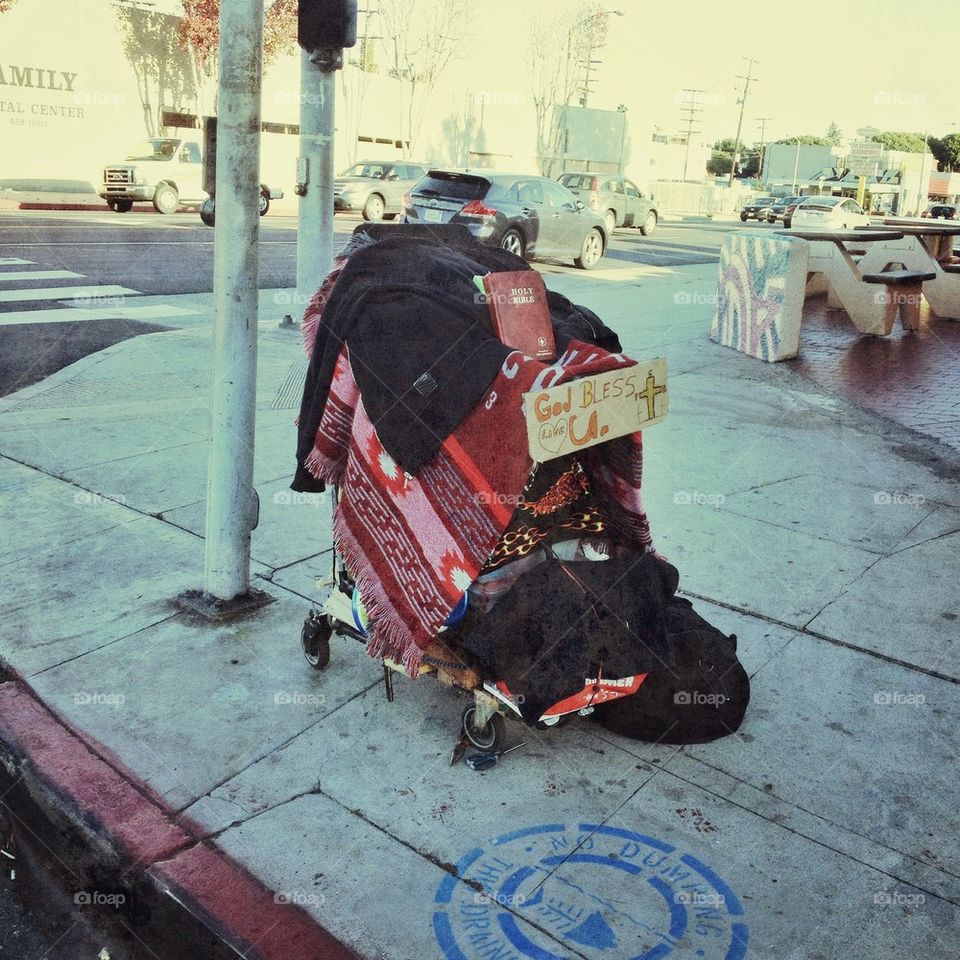 Homeless on wheels