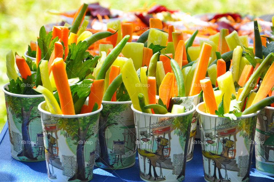 summer salads. food