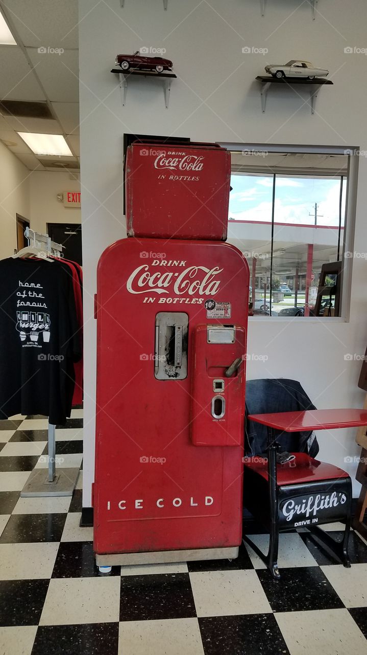 1956 coke machine