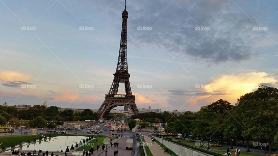 Paris evening 