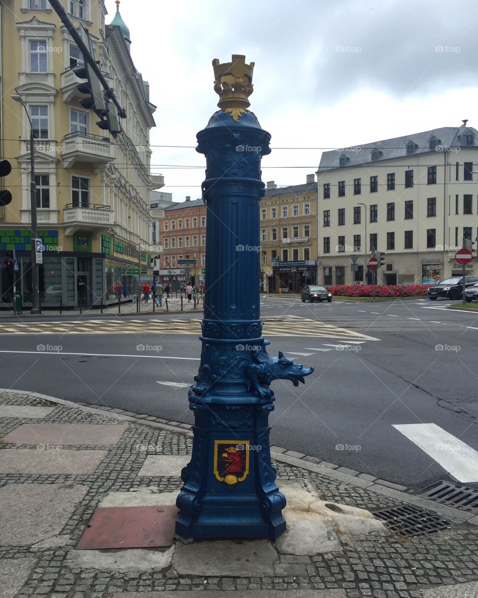 Water pomp in Szczecin 