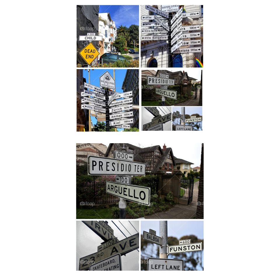 Street names in San Francisco