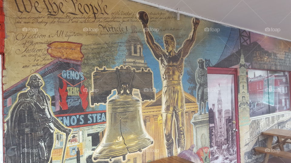 Wall mural - Westshore Pizza - South Tampa.