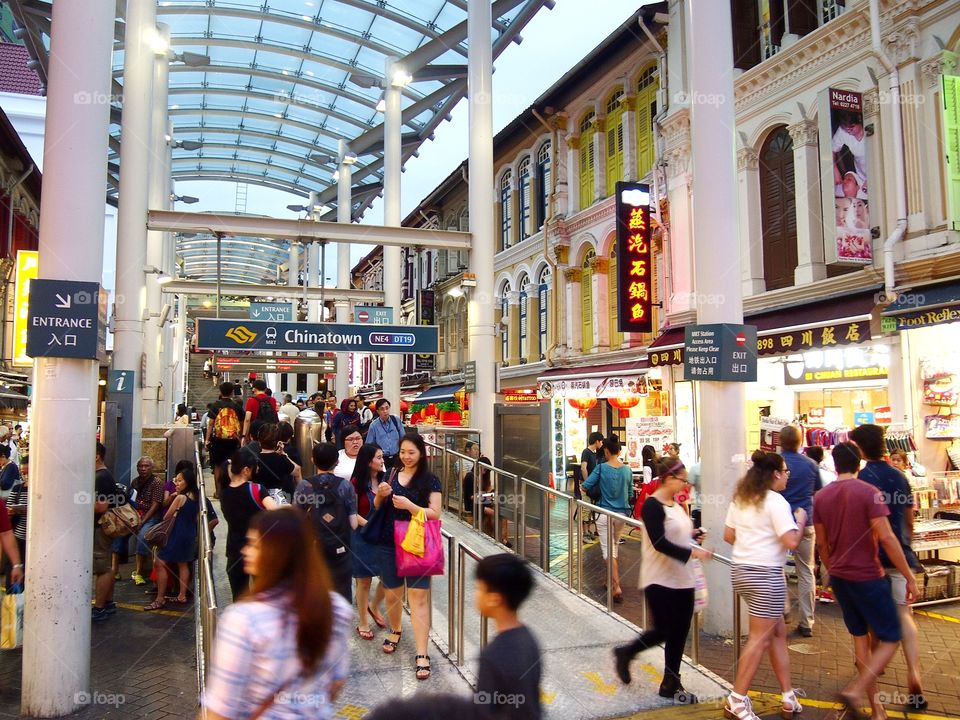 chinatown in singapore