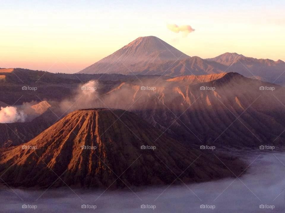 Bromo Mount's Indonesia