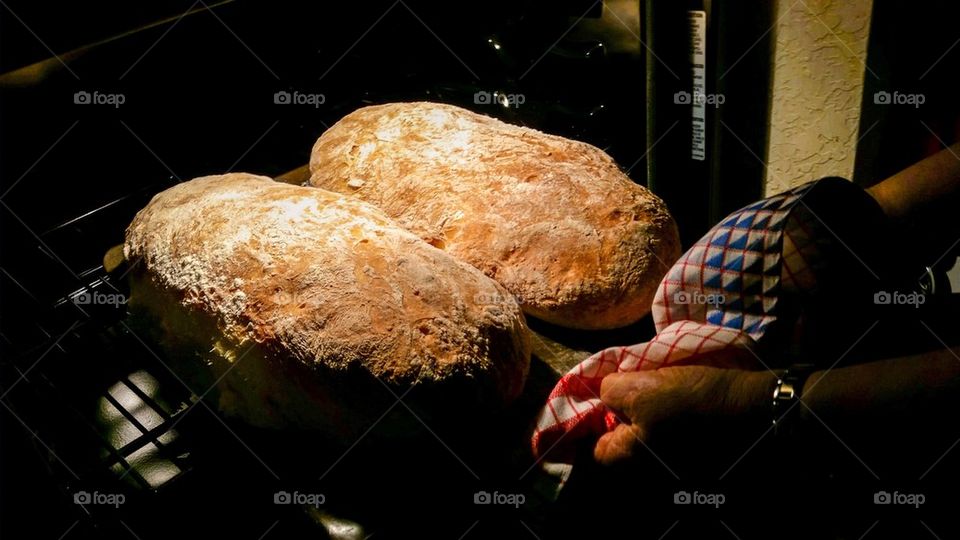 Baking bread