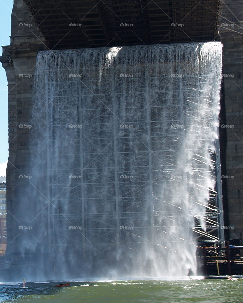 Man Made Waterfall NY, NY
