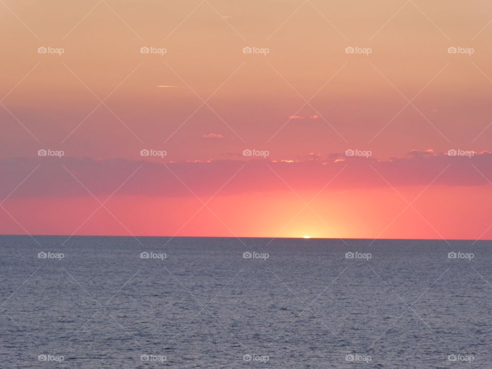 #4, sunset over Lake Erie USA