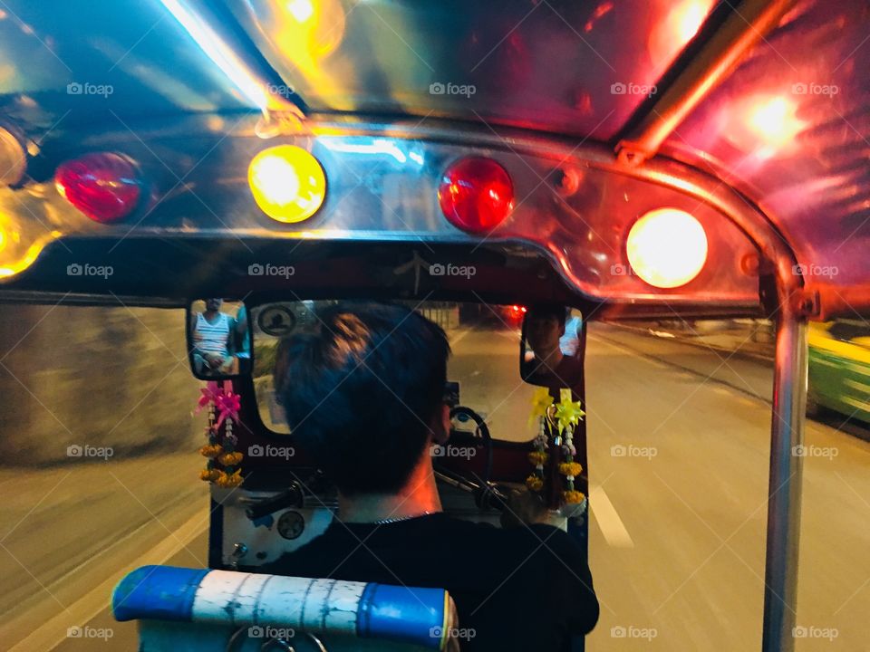 Bangkok Tuk Tuk ride 