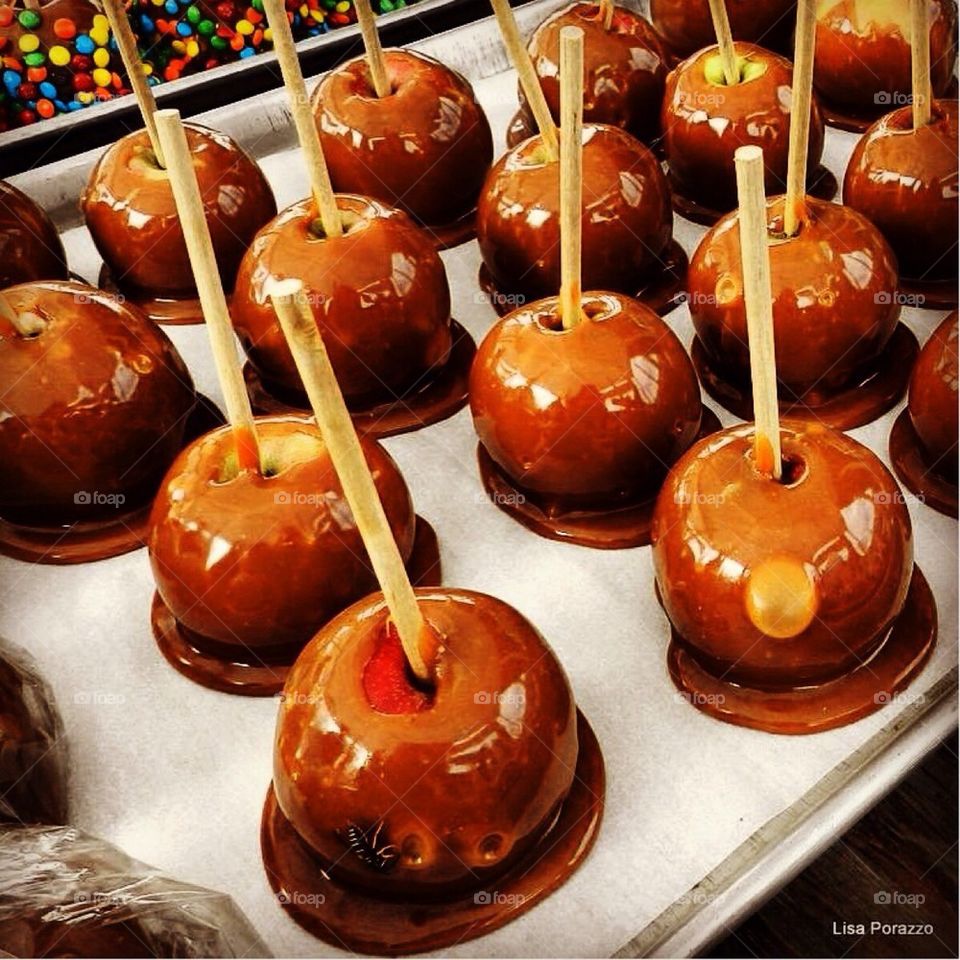 Carmel apples