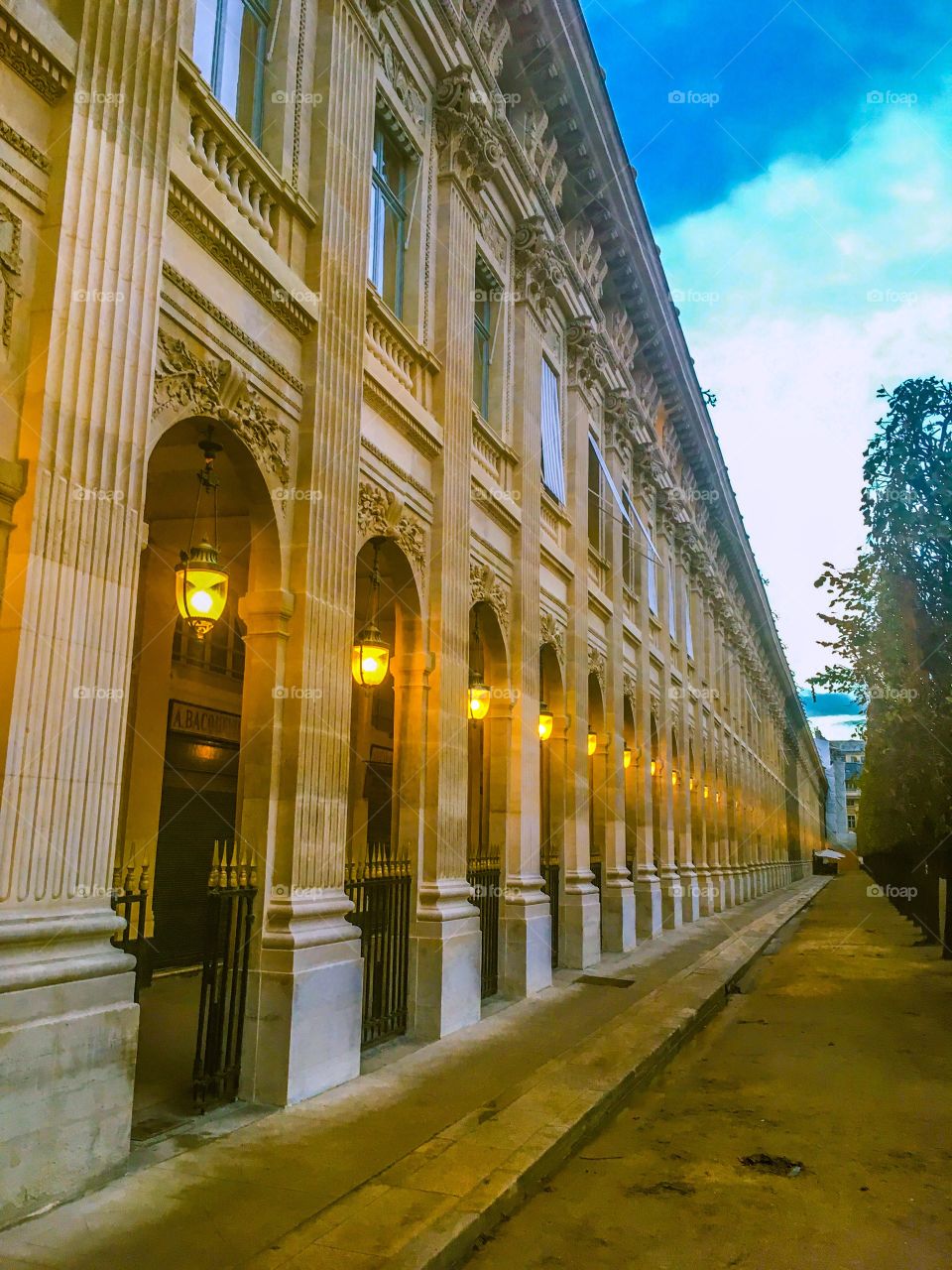 Royal palace Paris