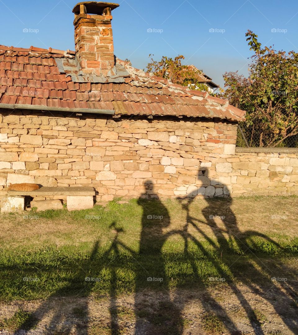 Cycling with my husband