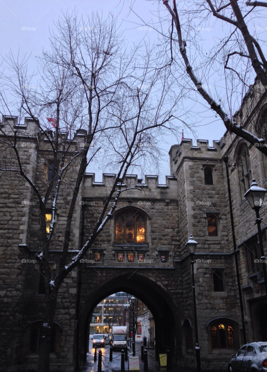 snow london uk clerkenwell by ijbailey