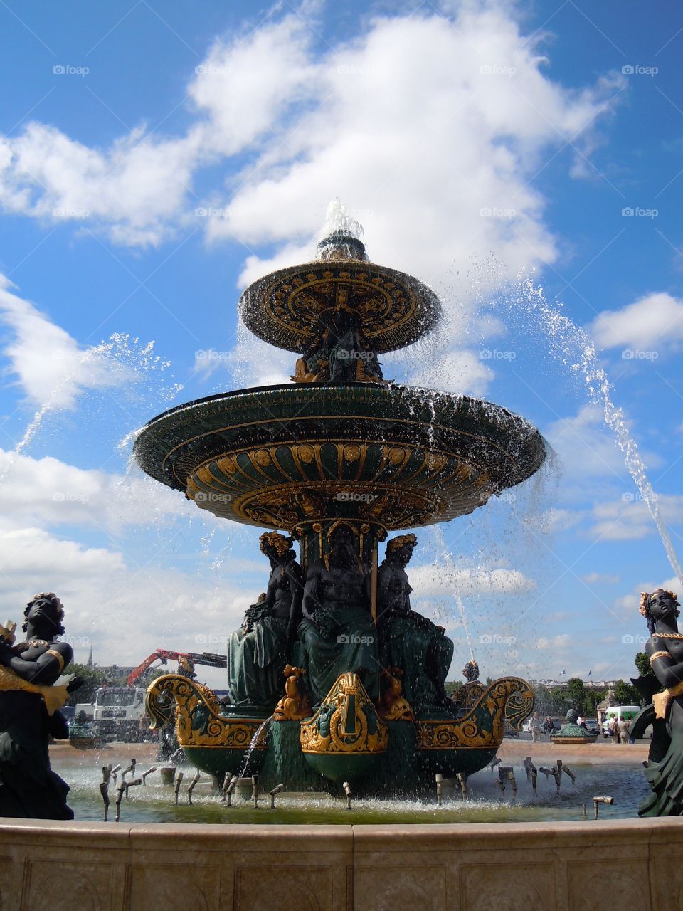 Fountain Place de la Concorde, Paris 