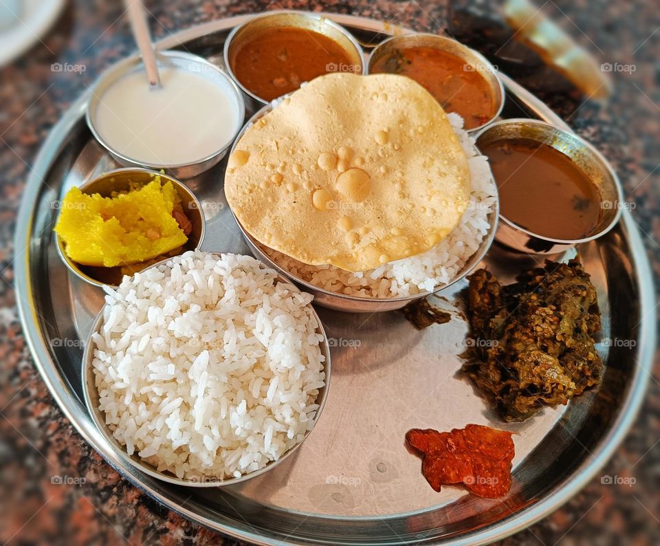 South Indian Thaali