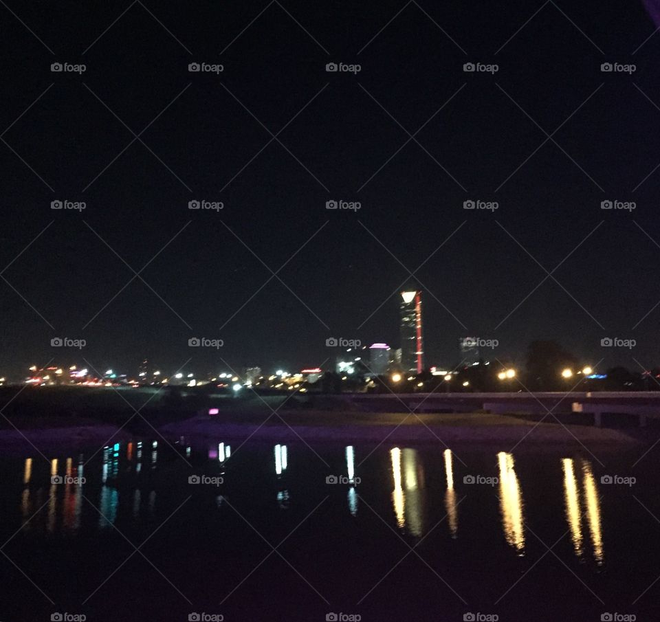 Ferris wheel Reflection