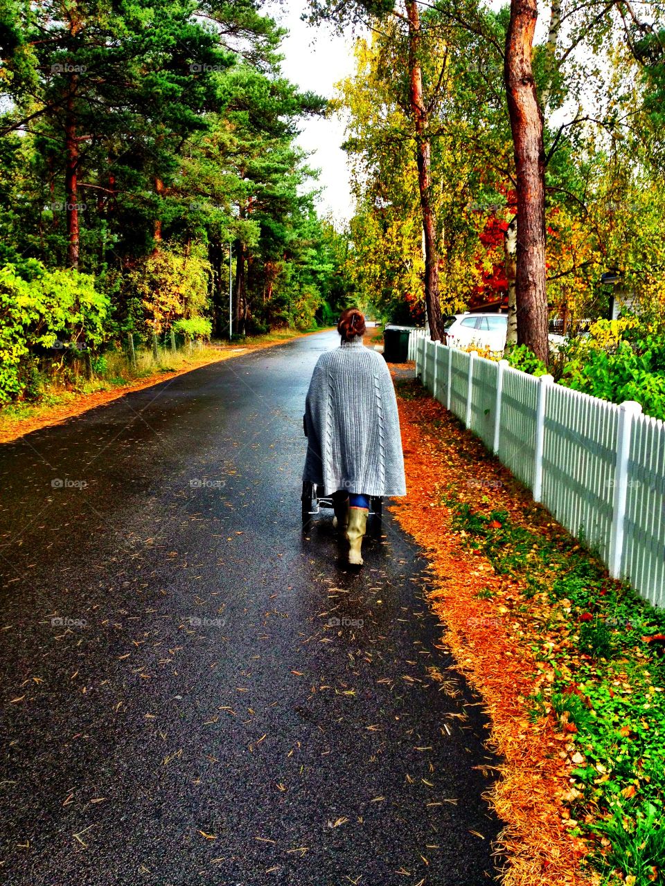 Walking the Autumn streets