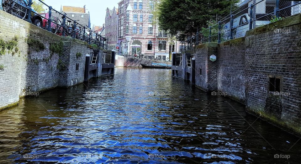River canal Amsterdam