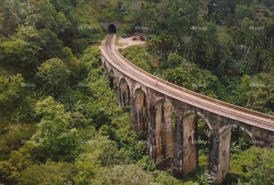 THE NINE ARCH BRIDGE