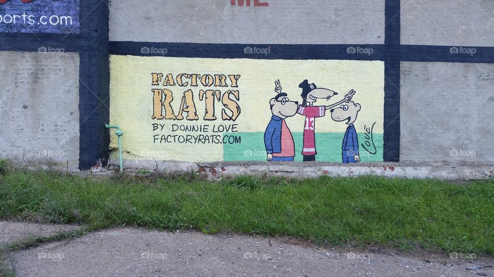 Detroit Michigan, Graffiti