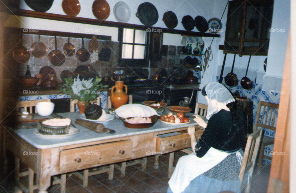 So sah eine Küche früher aus