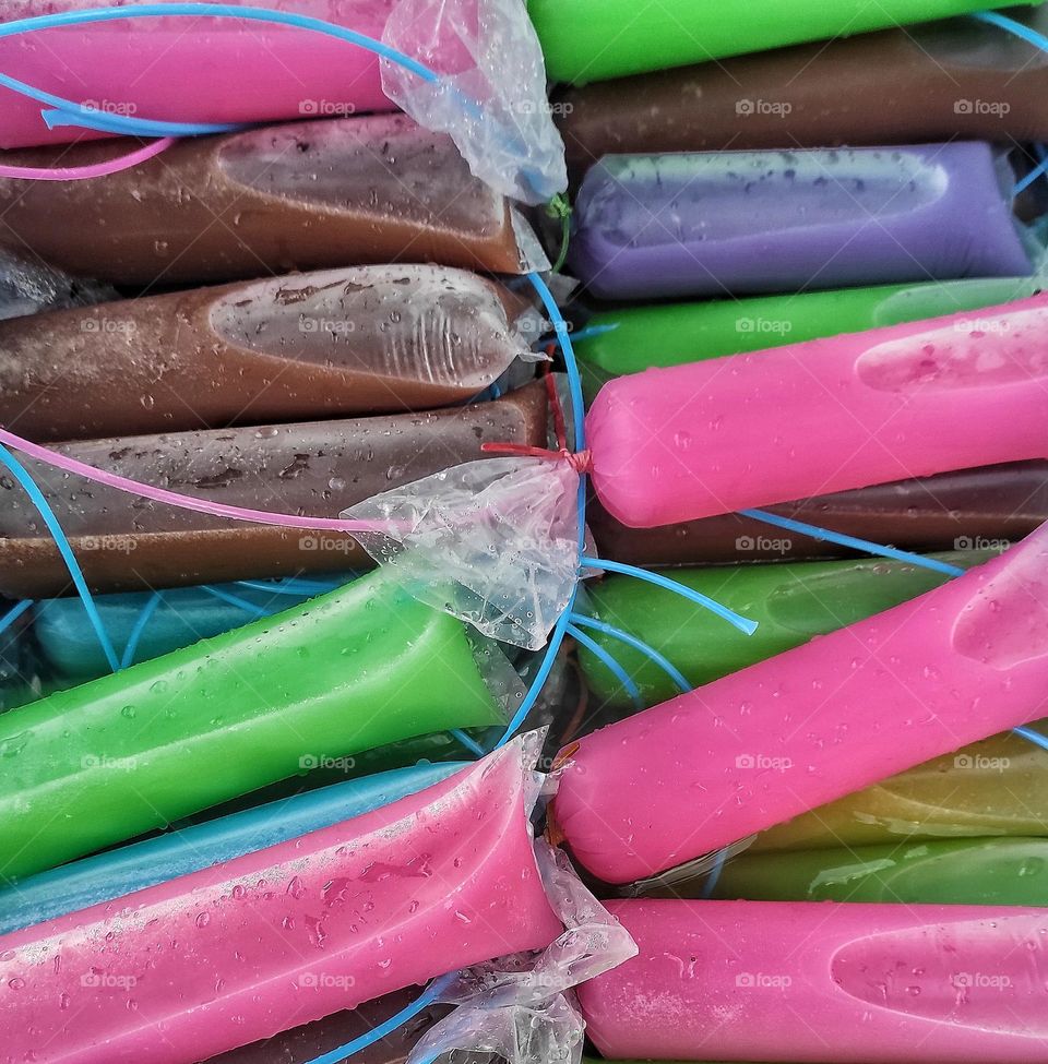 pile of various colors