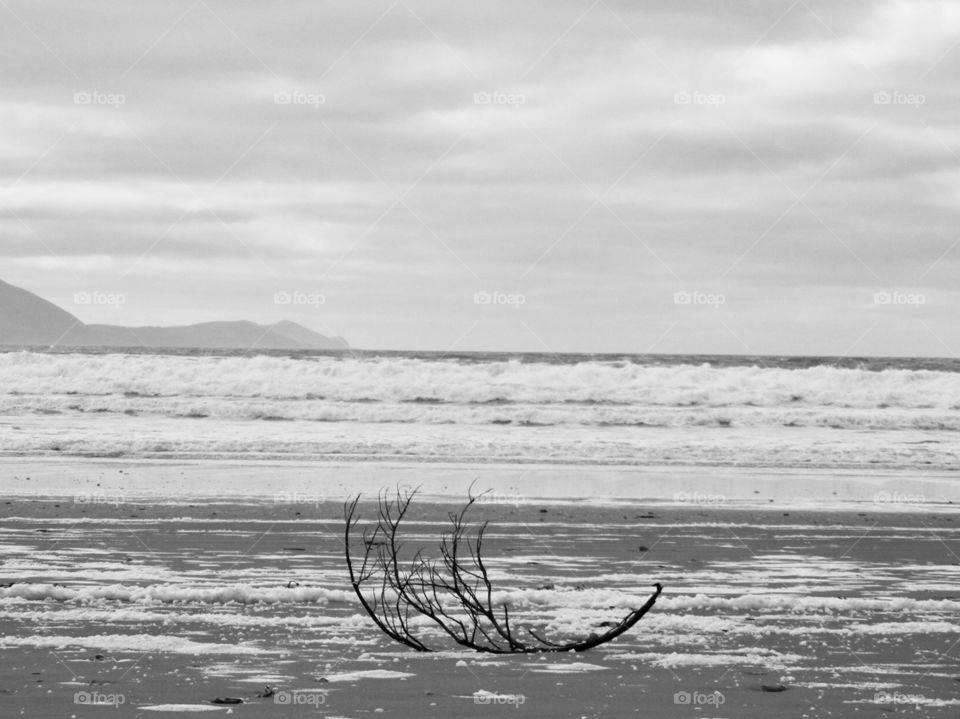 Sea in winter- Ireland