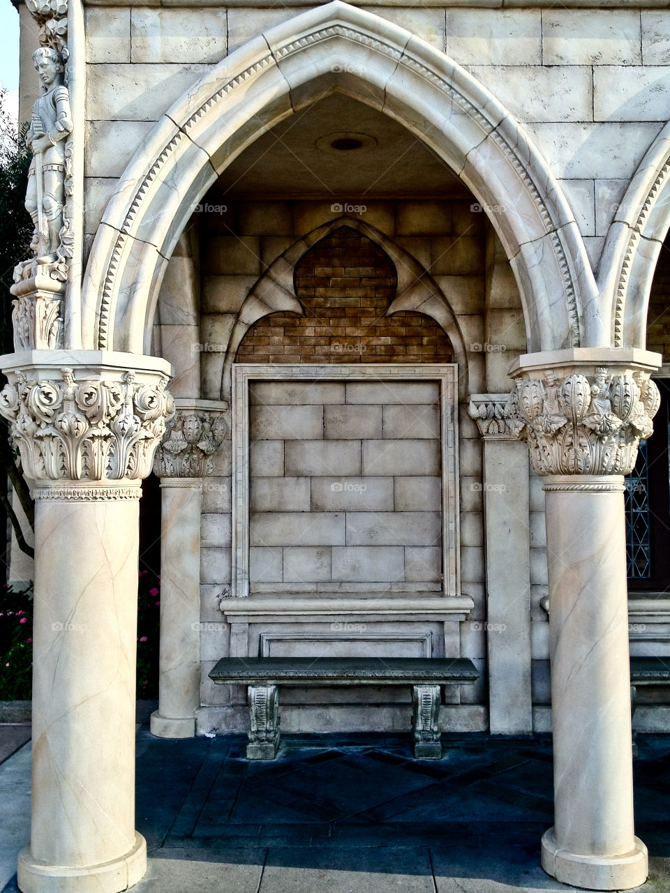 Ornate Archway at Epcot Disney