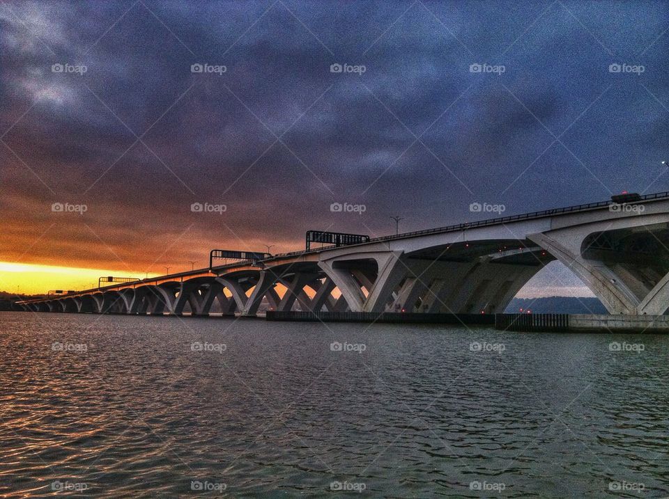 Bridge at dawn