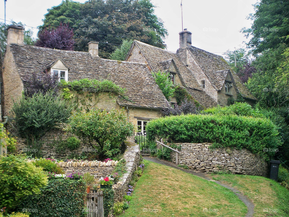 Cottages in Bibury Gloucestershire 
