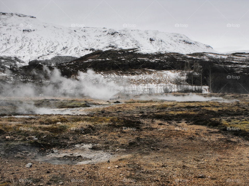 Geysers in Iceland