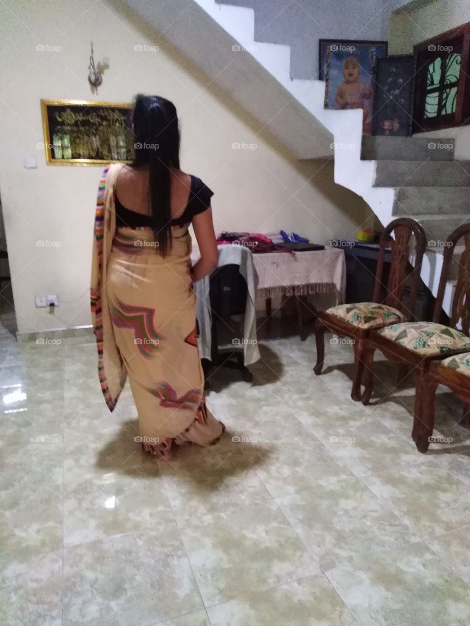My sari design