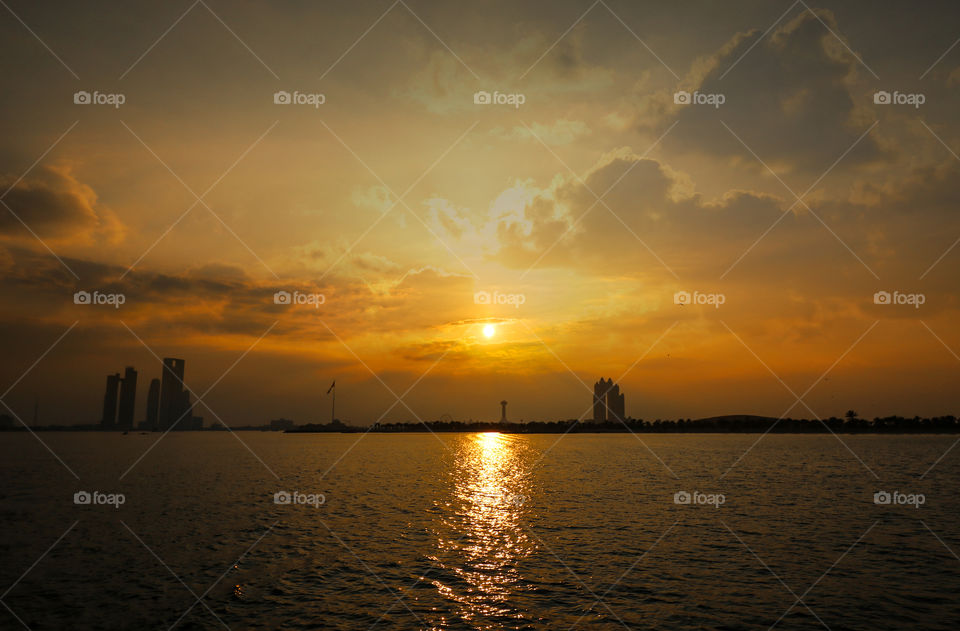 Sunset Abu Dhabi