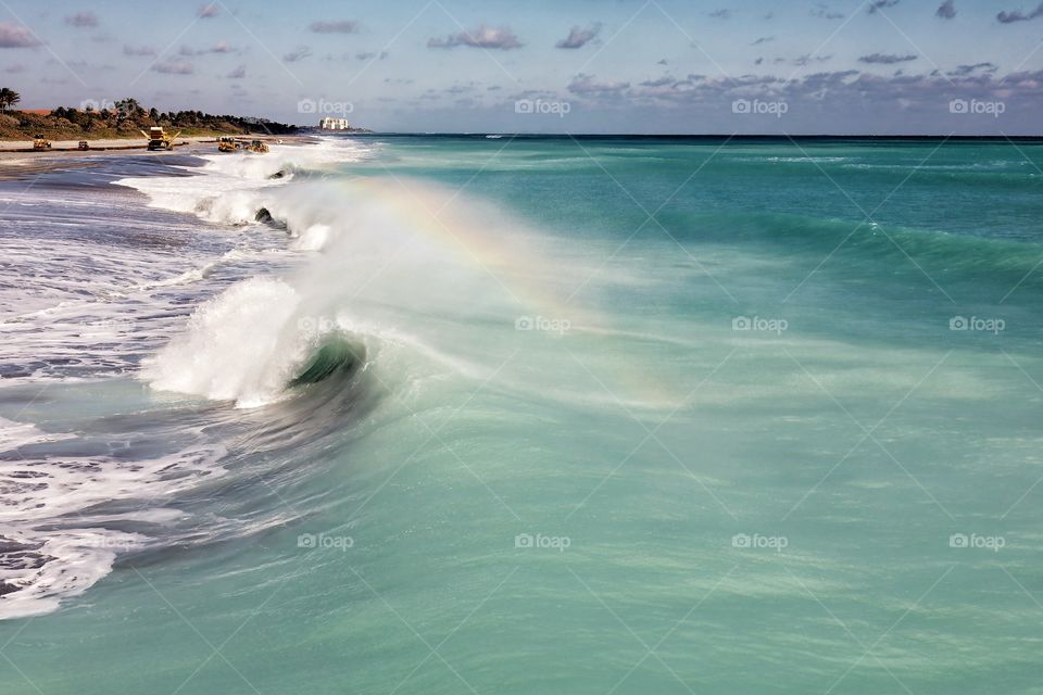 Rainbow wave